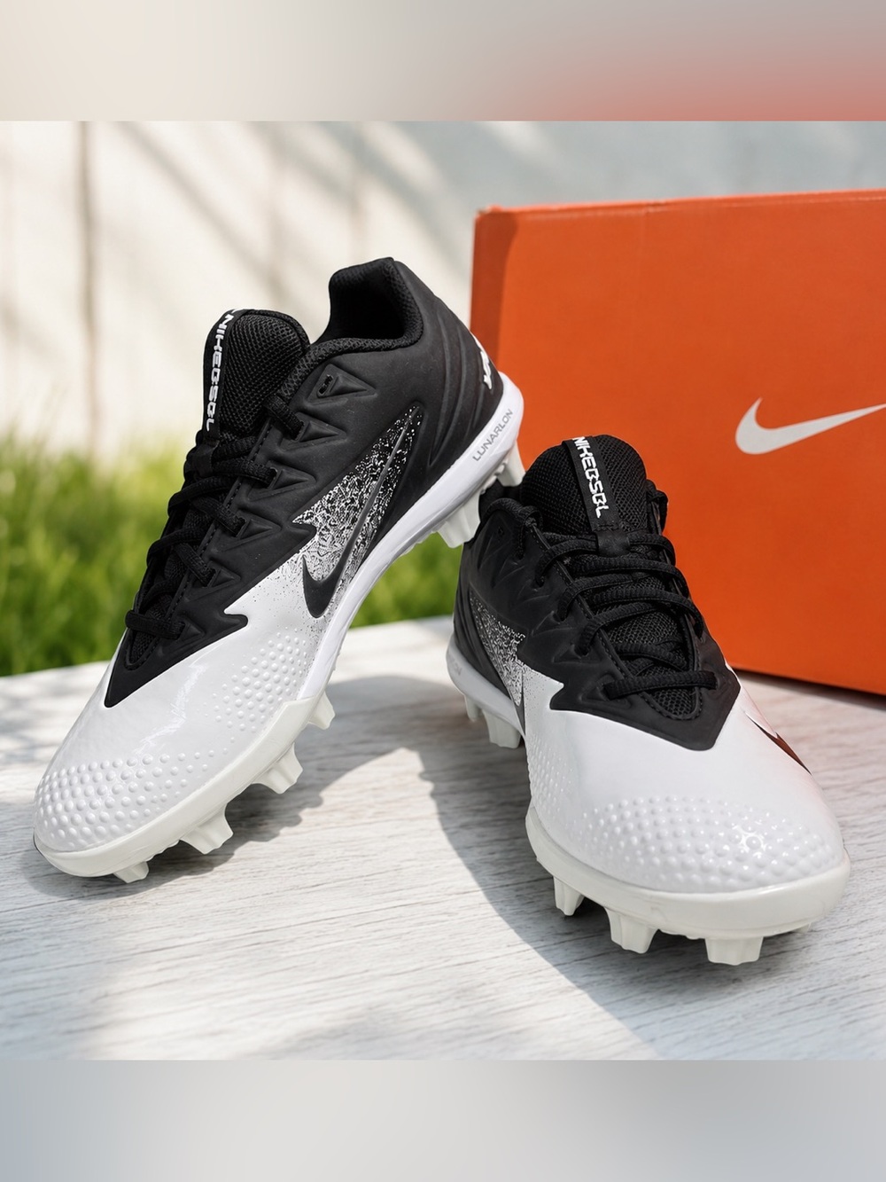Nike Vapor Ultrafly Pro MCS Baseball Cleats Men’s 8 Black White 852698 002